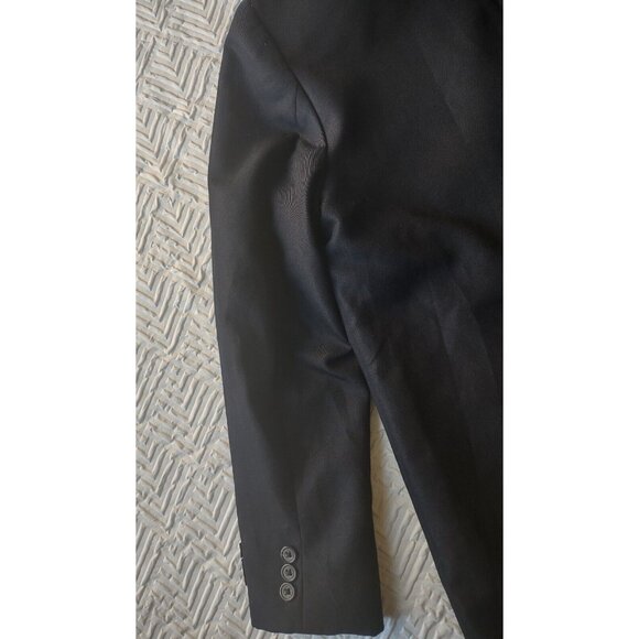 Van Heusen Boys Size 16 Navy Suit Jacket Blazer Coat 3 Button (Suit Separates) - Picture 7 of 9